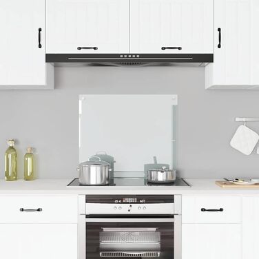 Кухонный передник прозрачный 70 x 60 см vidaXL