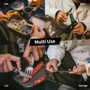 Набір туристичного столового приладдя Naturehike