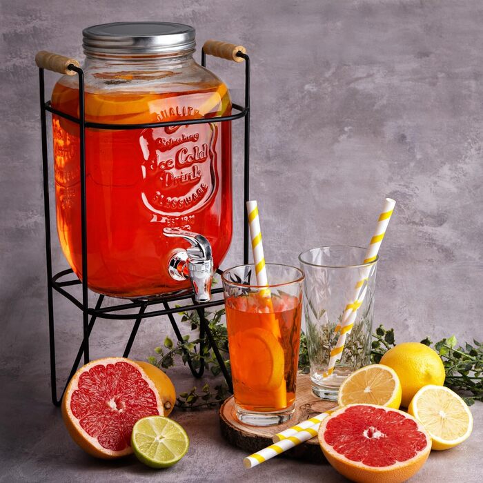 Диспенсер для напоїв з краном 4 л SUPERBUTELKI.PL