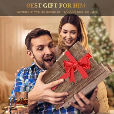 Кубики для виски из нержавеющей стали 8 шт SAICOOS