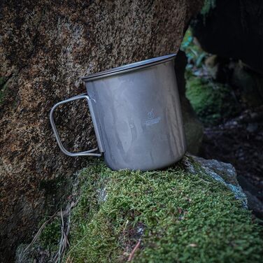 Серебряная титановая чашка 600 мл SILVERANT