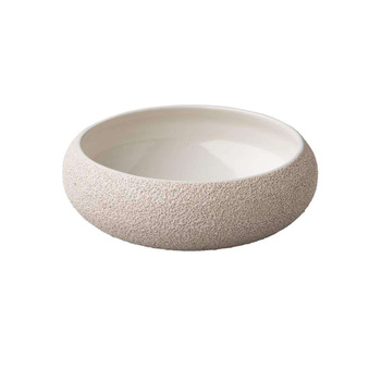 Тарелка глубокая, салатник Studio Raw Vulcanic 1200 мл d19.5Xh6.7 см white RD18523