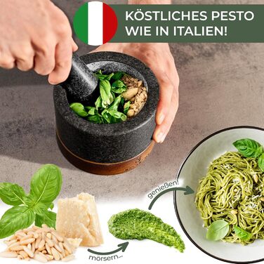 Ступка з товкачем 12 см WALDWERK