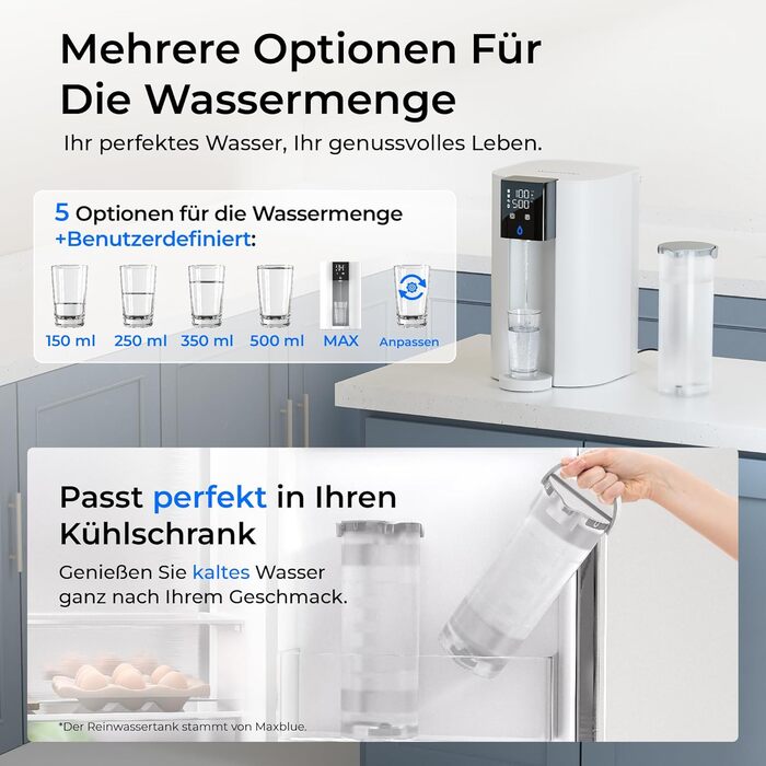 Настільна система зворотного осмосу CoreRO з мінералізатором WD‑C1SL Waterdrop