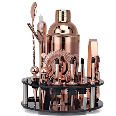 Професійний коктейльний набір з нержавіючої сталі 20 предметів XAGMODSHN