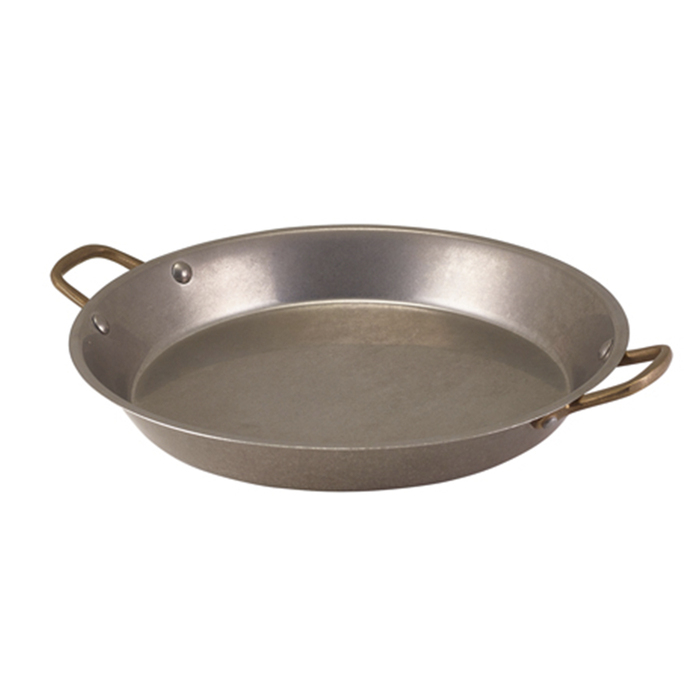 Сковорода Paella 27*3.25 см, с ручками, Vintage Steel, GenWare