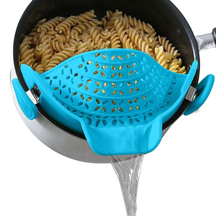 Силіконовий друшляк із застібкою для каструль Fulenyi