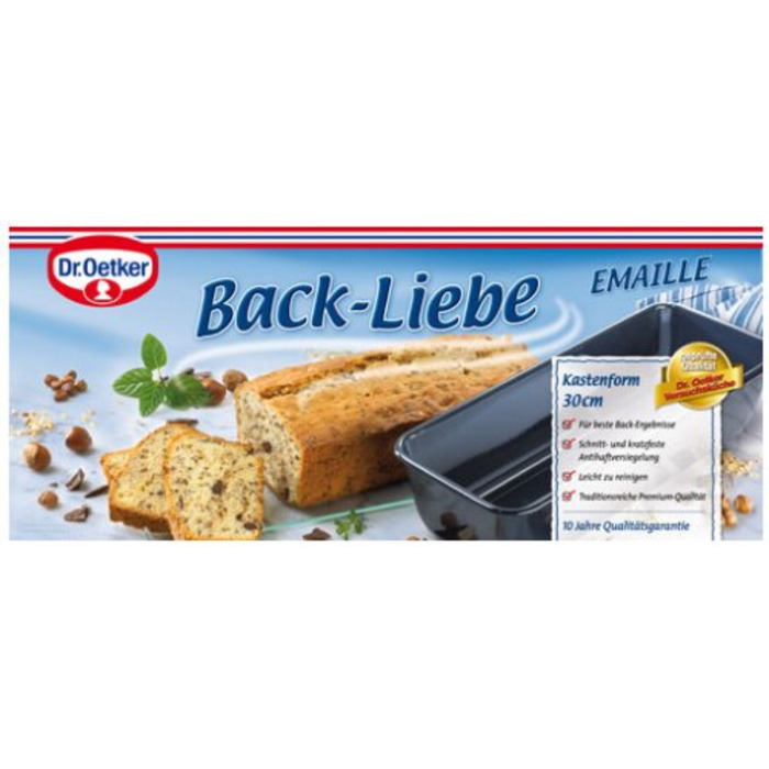 Форма для выпечки пирога/хлеба 30 х 11,4 см Back - Liebe Dr. Oetker