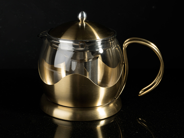 Чайник заварочный CreativeTops Le Teapot, золотой, 1200 мл