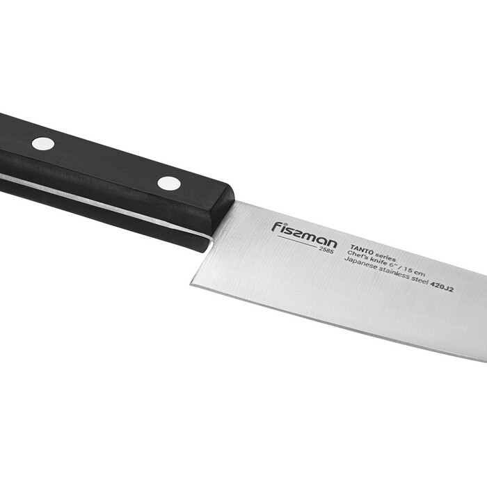 Поварской нож Fissman TANTO 15 см 3Cr13-420J2 сталь (2585)