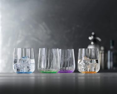 Склянка для води 340 мл, набір 2 предмети, фіолетовий Lifestyle Spiegelau