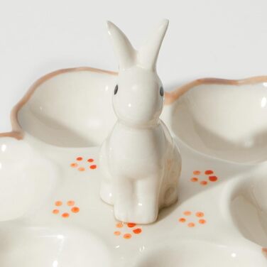 Керамічних підставка для яєць у формі великоднього зайчика DN DECONATION