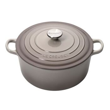 Каструля / жаровня з кришкою, 26 см, горіхова Le Creuset