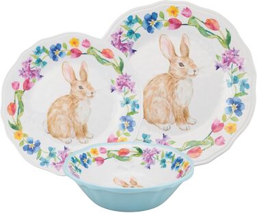 Набір меламінового посуду 12 предметів UP