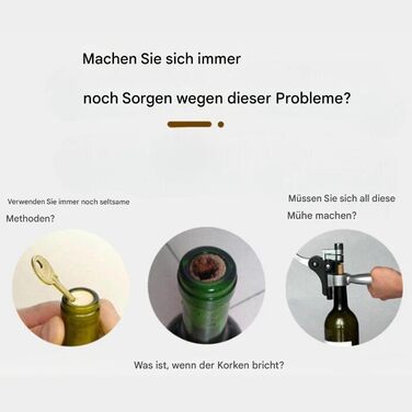 Професійний штопор для шампанського та вин Generisch