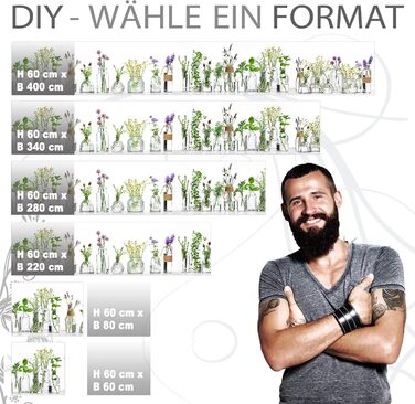 Самоклеющийся кухонный передник 340 х 60 см StickerProfis