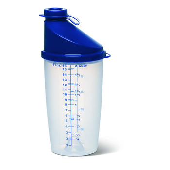 Прозрачный стакан Emsa для смешивания SUPERLINE (синяя), 0,5 л