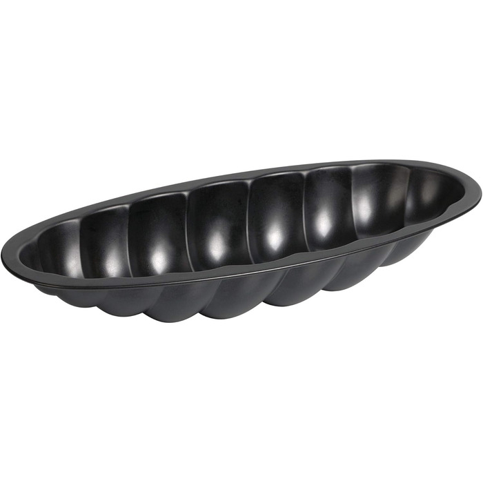 Форма для плетеной пасхальной выпечки 38 см, черная Kaiser