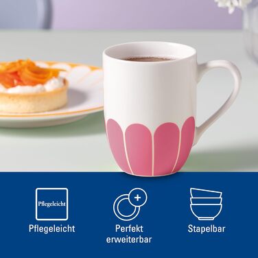 Кухоль 290 мл, рожевий Fleur Villeroy & Boch