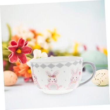 Керамічна миска з малюнком кролика 450 мл Abaodam