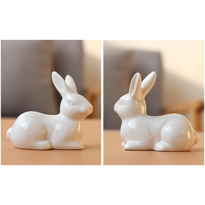 Стильна декоративна фігурка у вигляді кролика 3 шт GISELA D
