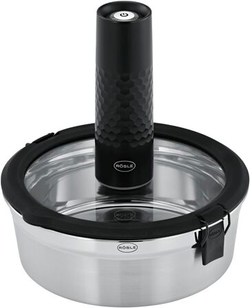 Ручний вакуумний насос RSLE FLEXX 2GO, створює вакуум лише за кілька кроків, чорний (електричний)