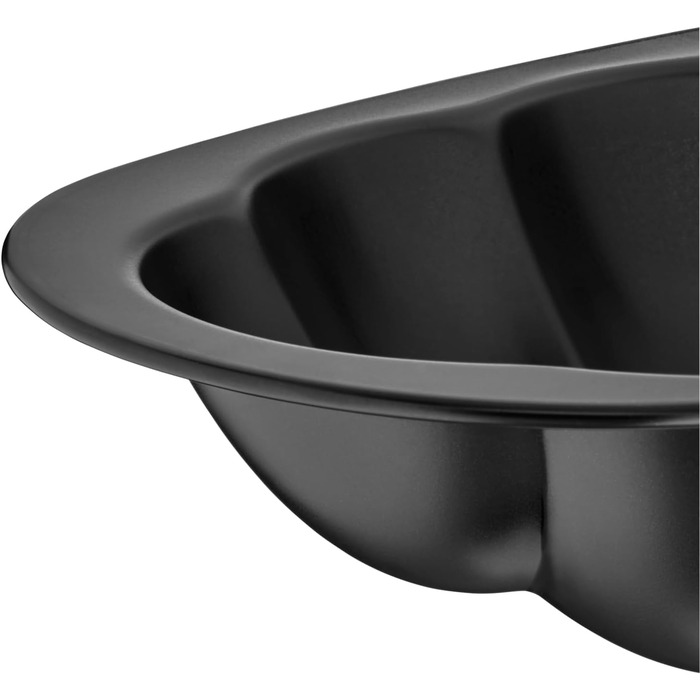 Форма для плетеной пасхальной выпечки 38 см, черная Kaiser