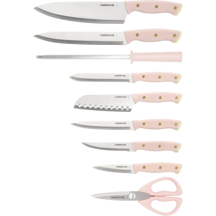Стильний та функціональний набір ножів 15 предметів Farberware