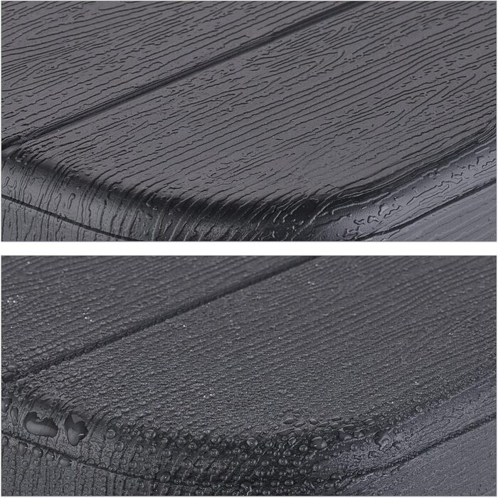 Раскладной стол для кемпинга 118 х 60 х 74 см серый Relaxdays