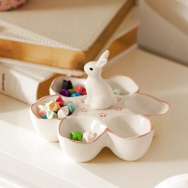 Керамічних підставка для яєць у формі великоднього зайчика DN DECONATION