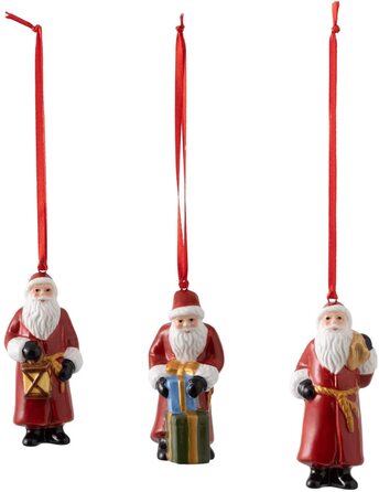 Набір ялинкових іграшок 3 предмета 8 x 3,5 см, Nostalgic Ornaments Villeroy & Boch