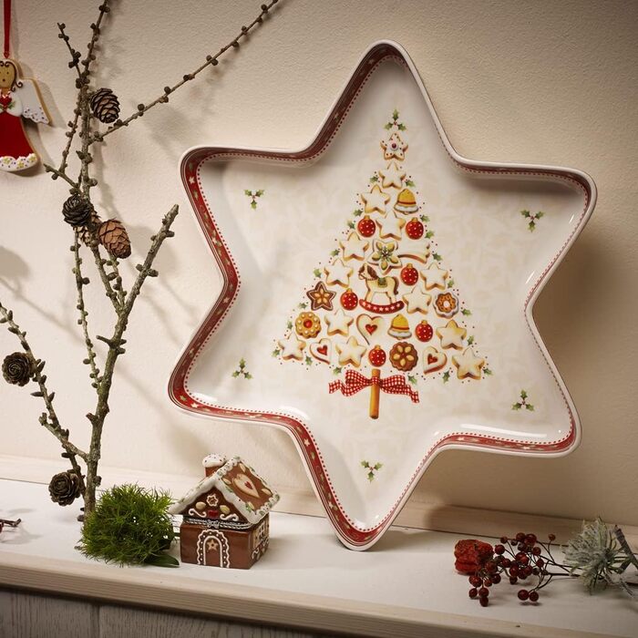 Блюдо в форме звезды, большое 37 х 33 см Winter Bakery Delight Villeroy & Boch
