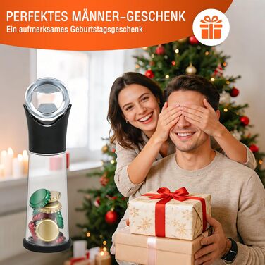 Відкривачка для пляшок з контейнером для кришечок AMIPOW