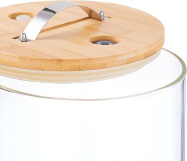 Стильний скляний диспенсер для напоїв 5 л Relaxdays