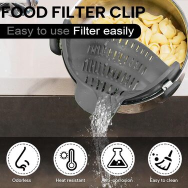 Силіконове ситечко із застібкою LURNODY