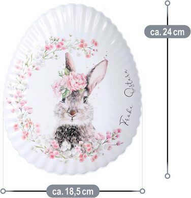 Набір тарілок до Великодня 6 шт com-four