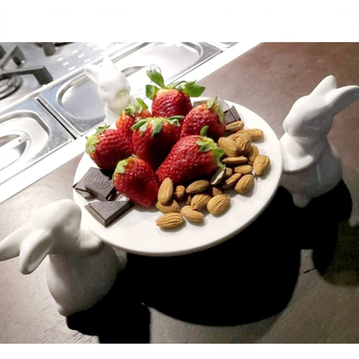 Керамічна тарілка для подачі до Великодня Binoster