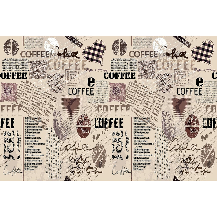 Алюмінієвий кухонний фартух CREARREDA, виготовлений в Італії, захищає плиту та стіну, миється та легко встановлюється, металевий фартух, 48 x 72 см (кавовий)