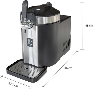 Диспенсер для розливу пива з компресором 5 л Unold