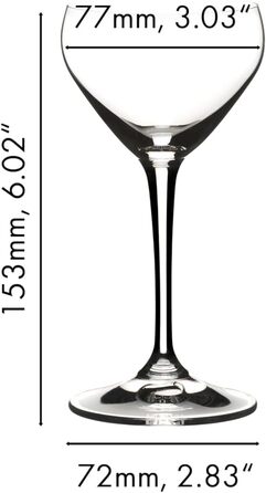 Склянка Riedel Nick & Nora для коктейлів