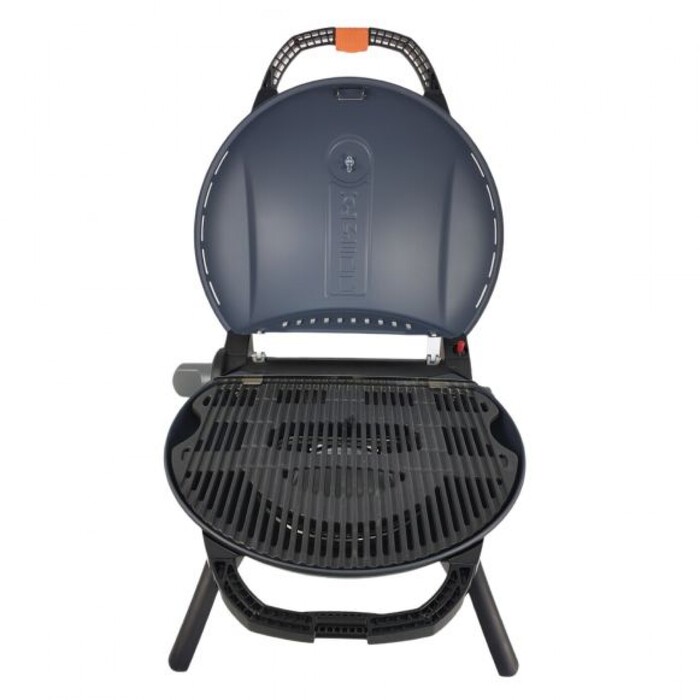 Портативный переносной газовый гриль O-GRILL 900, синий + шланг в подарок! Код: 009063
