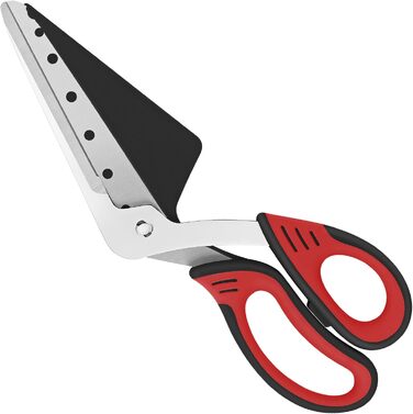 Ножиці для піци 27 см, червоний/чорний Vutyvve