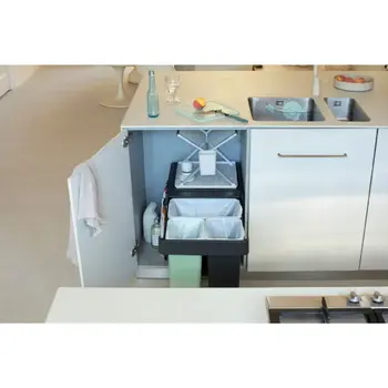 Бак для сміття 10+10+20 л 232541