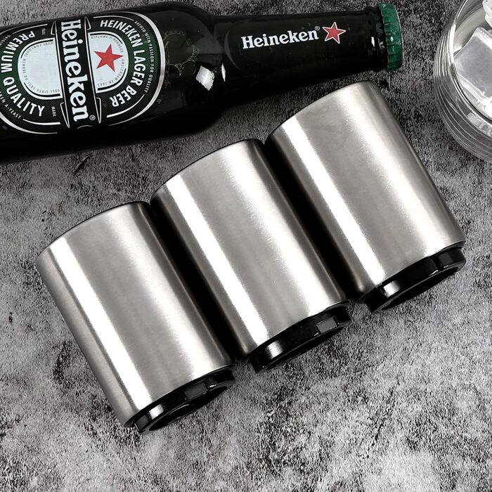 Набір з 6 магнітних відкривачок для пляшок з механізмом натискання Neadas