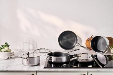 Сковорода вок 26 см с антипригарным покрытием в форме сот со стеклянной крышкой Peak Zwilling