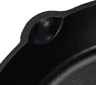 Сковорода чугунная с ручкой 38,1 см Amazon Basics