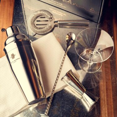 Набір для приготування коктейлів 8 предметів Rusty Barrel