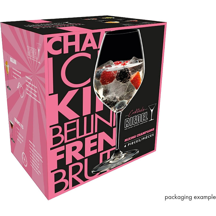 Набір склянок Riedel Mixing Tonic, 4 шт., об'єм прибл. мл (Набір для змішування коктейлів)