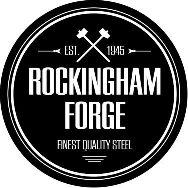Блок ножей Rockingham Forge, пластик, наклонный дизайн, пустой блок ножей (нержавеющая сталь - круглый)