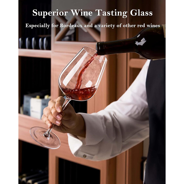 Набор бокалов для вина 4 шт 545 мл JBHO